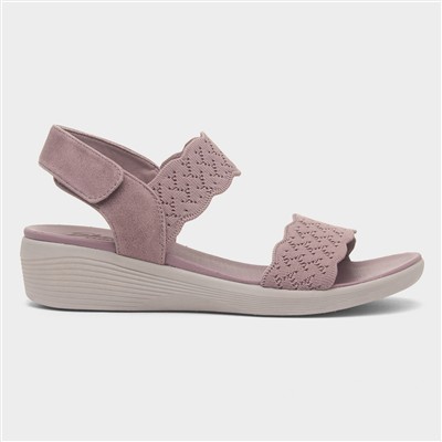 Arya On The Rise Womens Heather Sandal