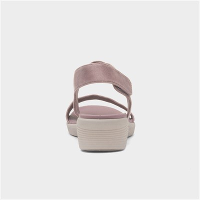 Arya On The Rise Womens Heather Sandal