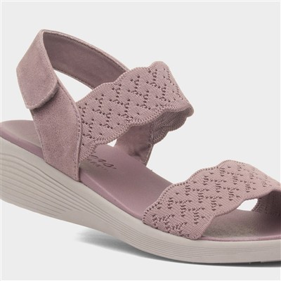 Arya On The Rise Womens Heather Sandal