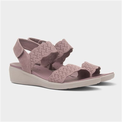 Arya On The Rise Womens Heather Sandal