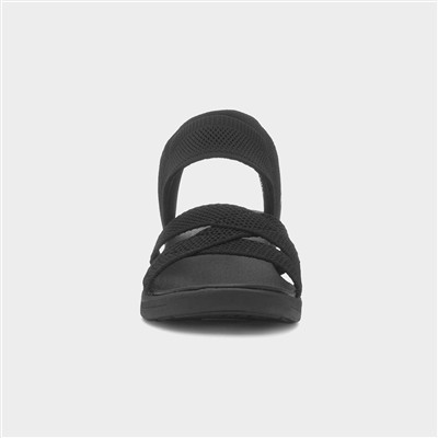Slip Ins Arya Womens Black Sandal