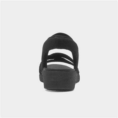 Slip Ins Arya Womens Black Sandal