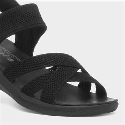 Slip Ins Arya Womens Black Sandal