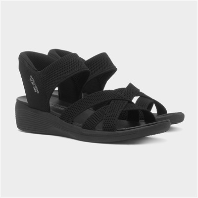 Slip Ins Arya Womens Black Sandal