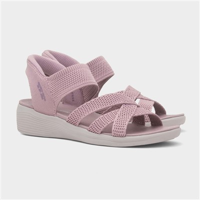 Slip Ins Arya Womens Lavender Sandal