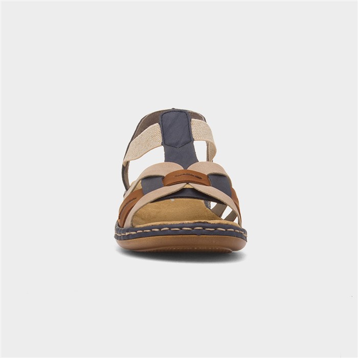Antistress Womens Nude Strappy Sandal