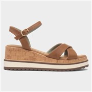 Lunar Libby Womens Tan Wedge Sandal (Click For Details)