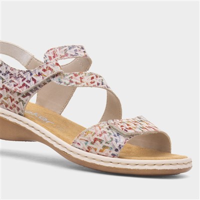 Antistress Womens Multi Leather Sandal