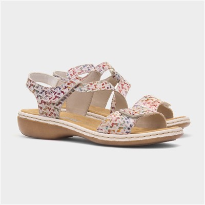 Antistress Womens Multi Leather Sandal