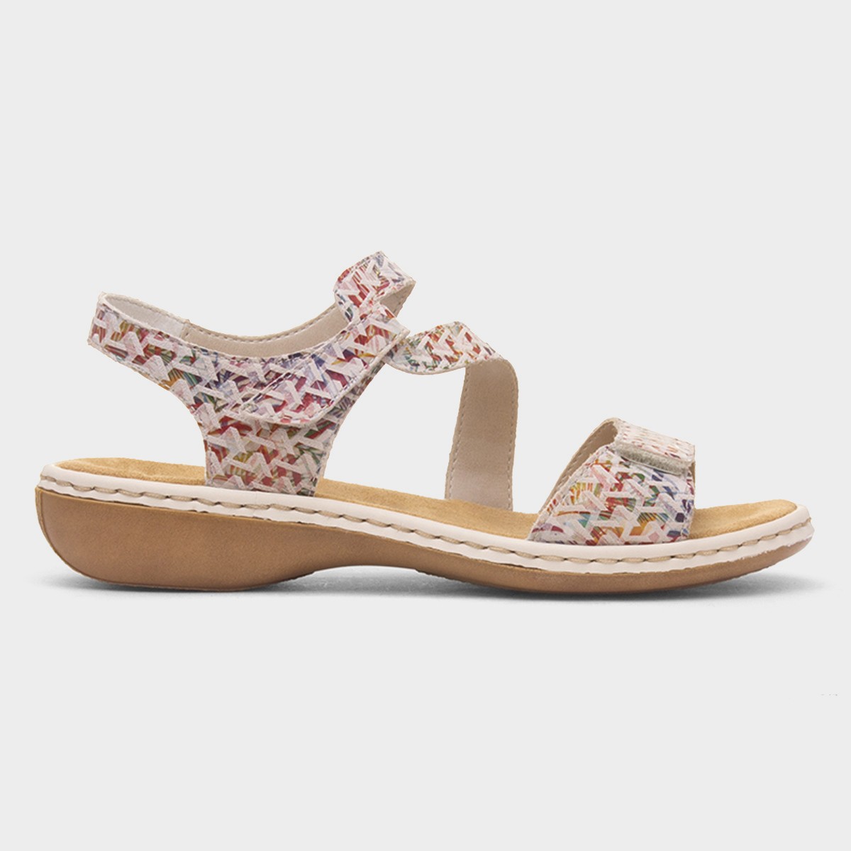 Antistress Womens Multi Leather Sandal