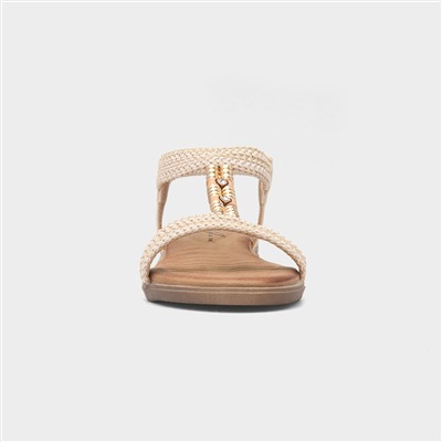 Portofino Womens Cream Sandal