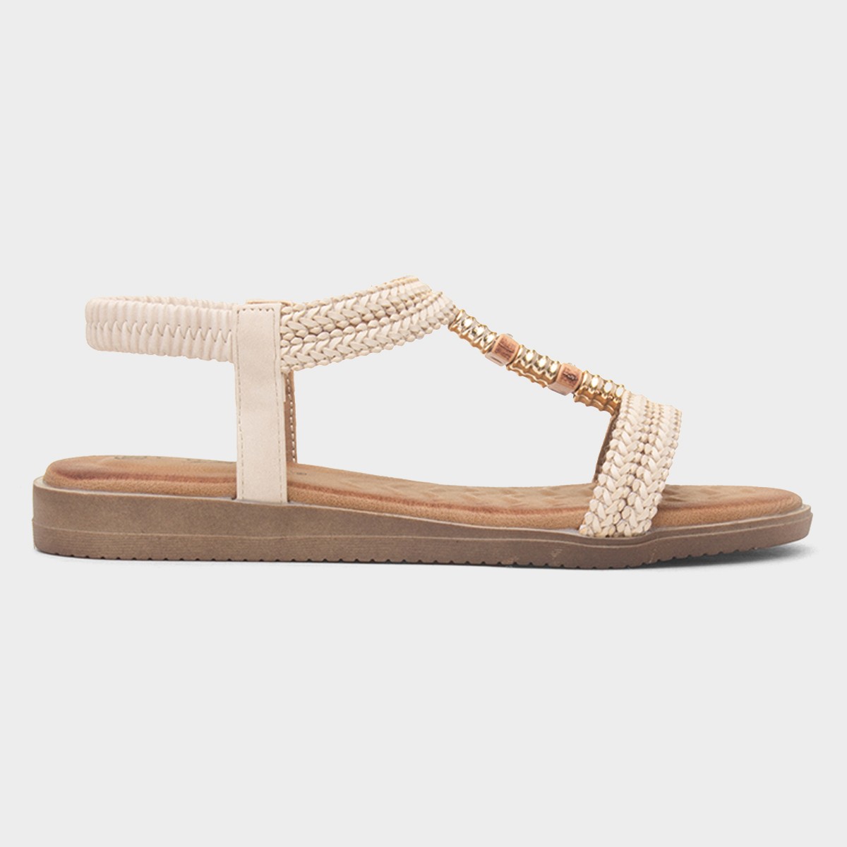 Portofino Womens Cream Sandal