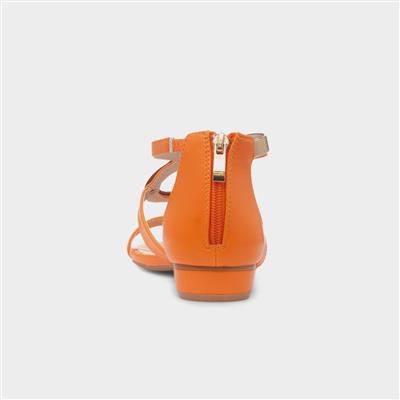 Girona Womens Orange Sandal