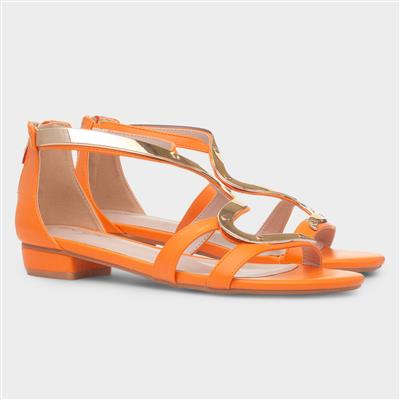 Girona Womens Orange Sandal