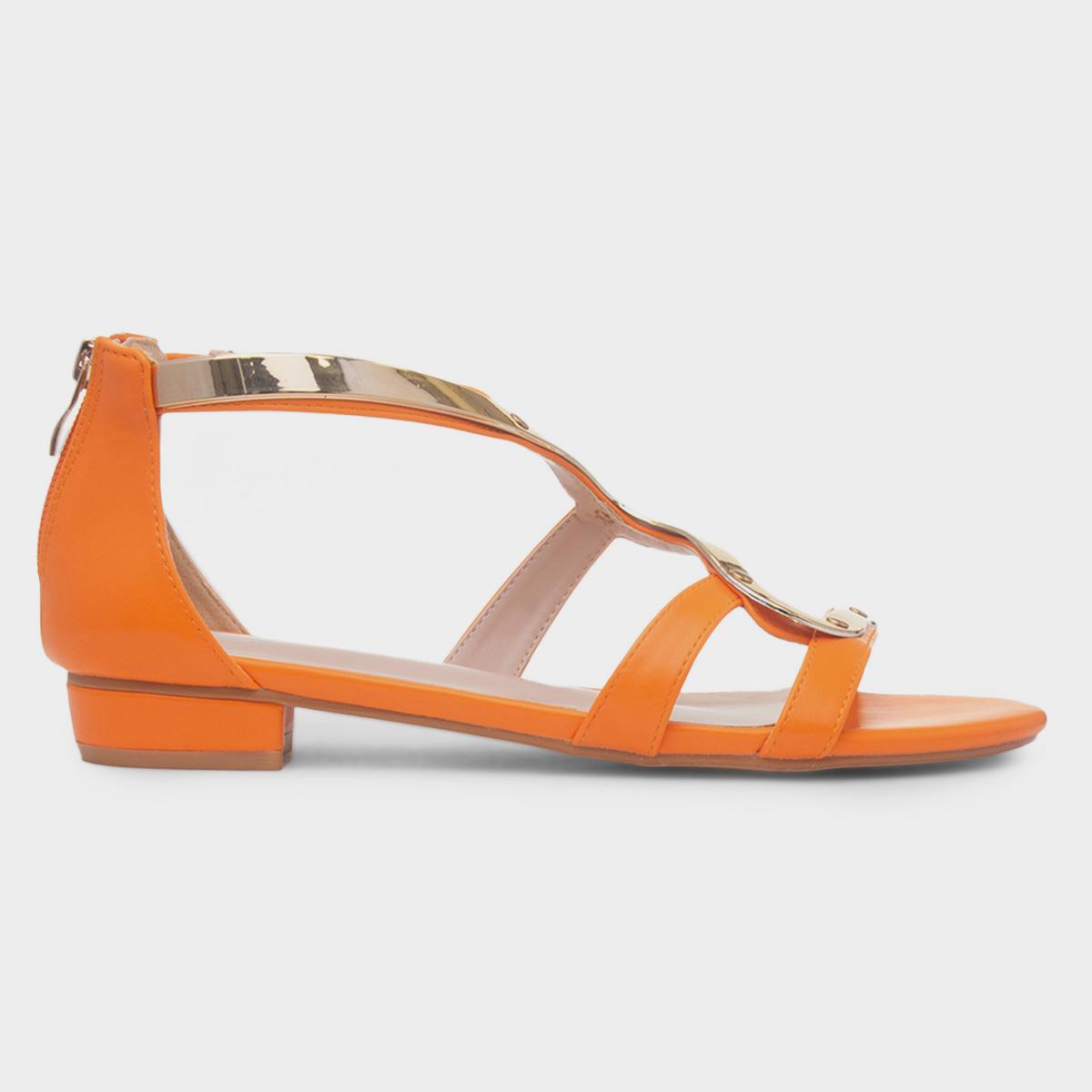 Girona Womens Orange Sandal