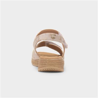 Mavis Cloud Womens Beige Sandal