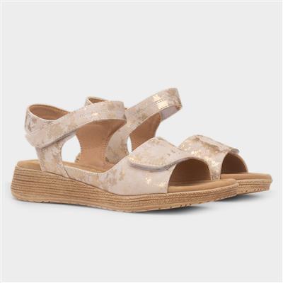 Mavis Cloud Womens Beige Sandal