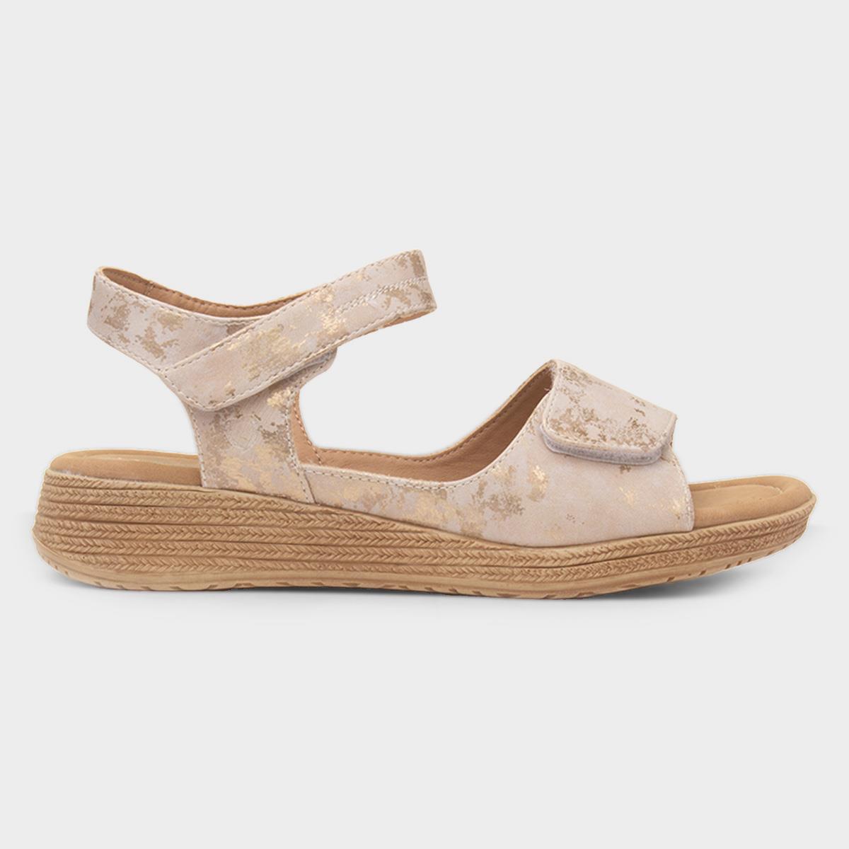 Mavis Cloud Womens Beige Sandal