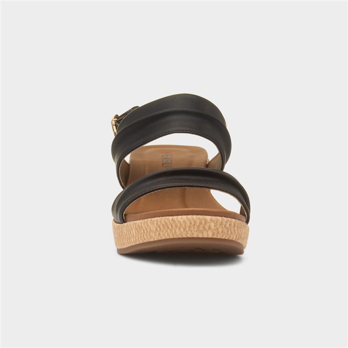 Roseanna Womens Black Wedge Sandal
