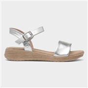 Heavenly Feet Sara Womens Silver Sandal (Click For Details)
