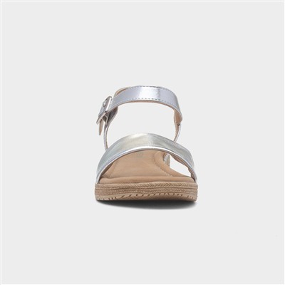 Sara Womens Silver Sandal