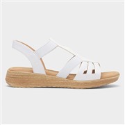 Heavenly Feet Sadie Womens White Sandal (Click For Details)