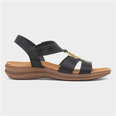 Trace Womens Black Sandal