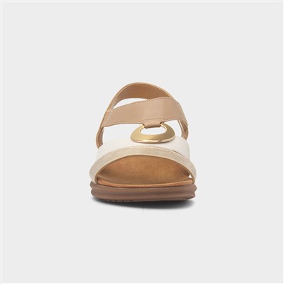 Trace Womens Beige Sandal