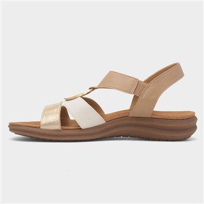 Trace Womens Beige Sandal