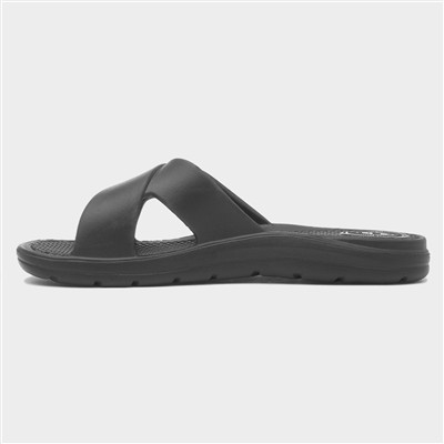 Solbounce Womens Black EVA Slider