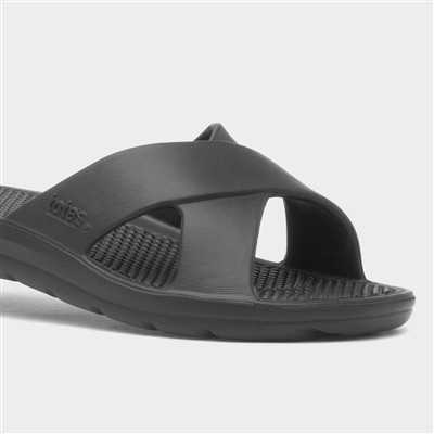 Solbounce Womens Black EVA Slider