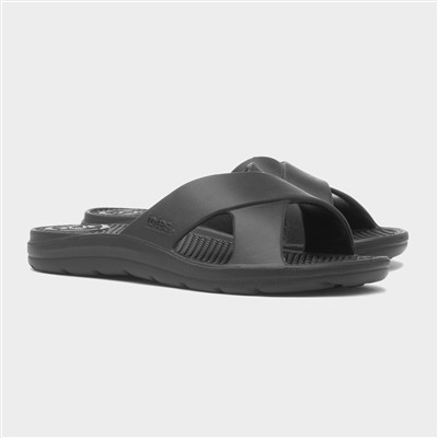 Solbounce Womens Black EVA Slider