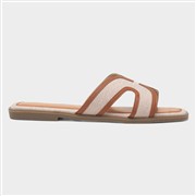 Truffle June Womens Beige Mule Sandal (Click For Details)