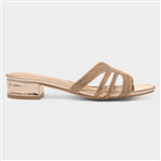 Truffle Helena Womens Gold Heeled Sandal (Click For Details)