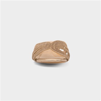 Helena Womens Gold Sandal