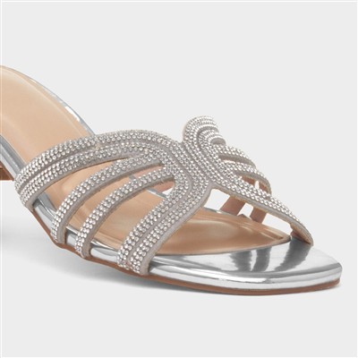 Helena Womens Silver Sandal
