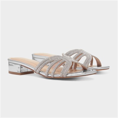 Helena Womens Silver Sandal