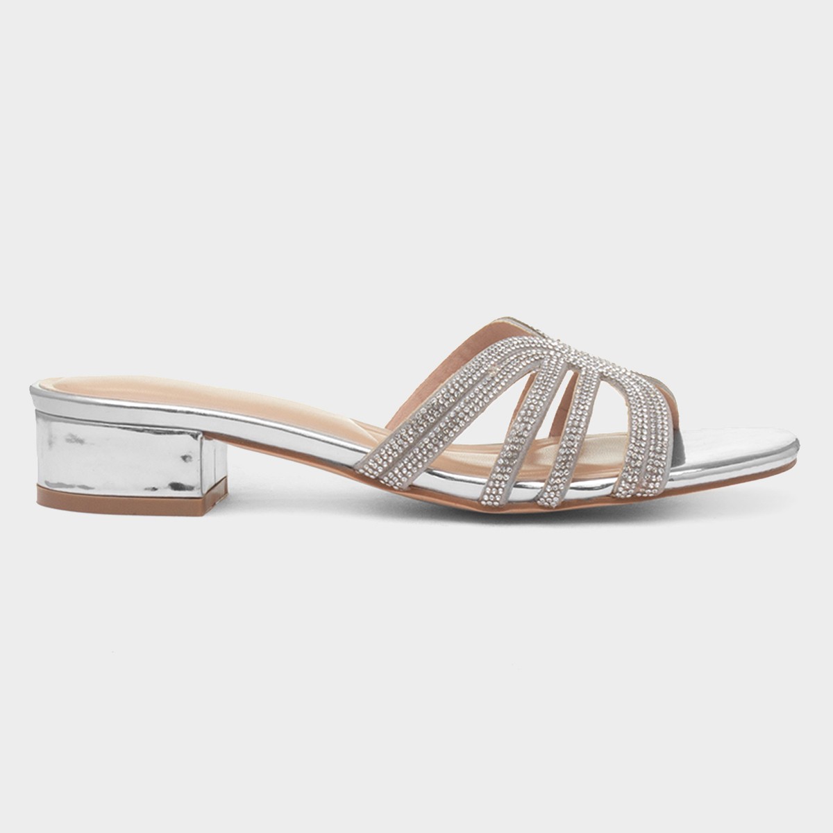 Helena Womens Silver Sandal