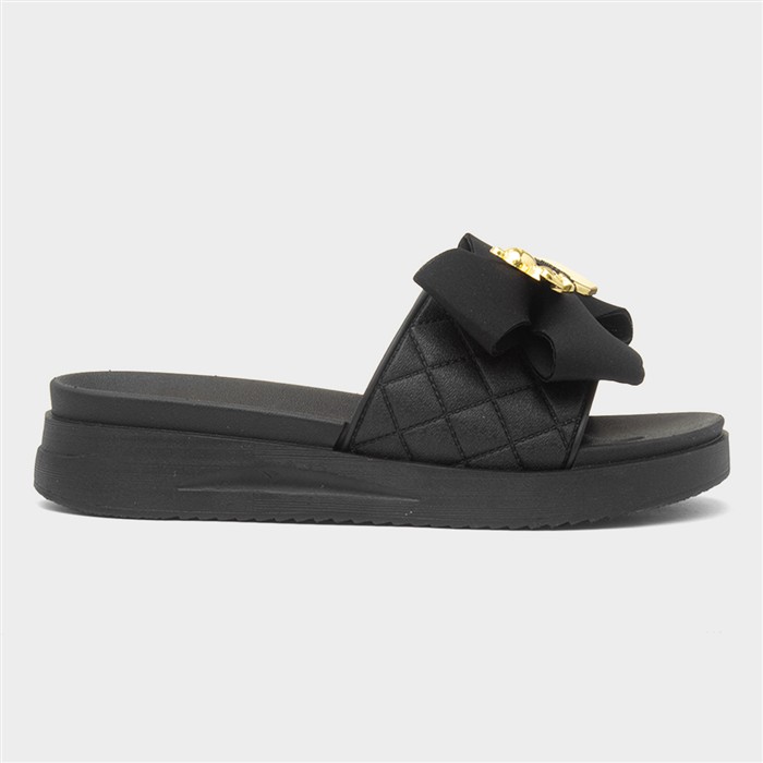 Josie Womens Black Mule Sandal