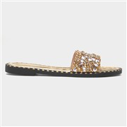 Truffle Gia Womens Gold Mule Sandal (Click For Details)