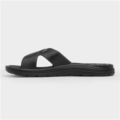 Solbounce Womens Black EVA Slider