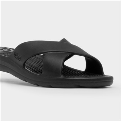 Solbounce Womens Black EVA Slider