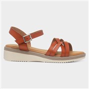 Krush Kenzie Womens Tan Strappy Sandal (Click For Details)