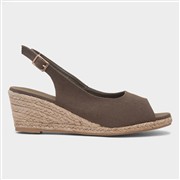 Krush Mae Womens Olive Wedge Sandal (Click For Details)
