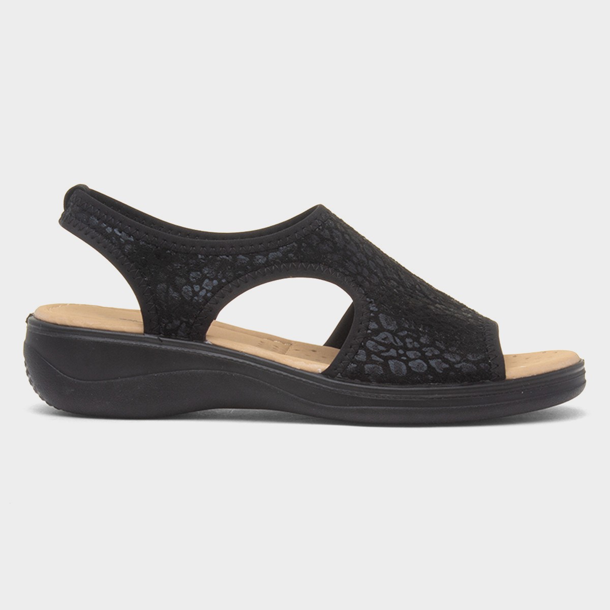 Shantelle Womens Black Sandal