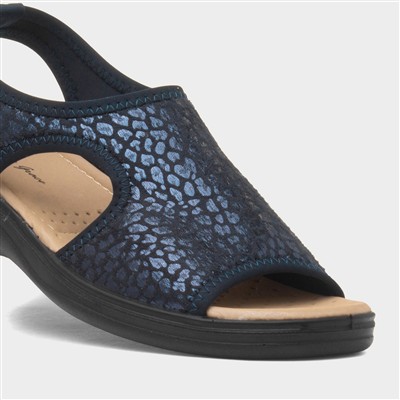 Shantelle Womens Navy Sandal
