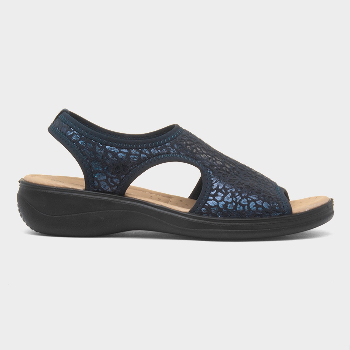 Shantelle Womens Navy Sandal