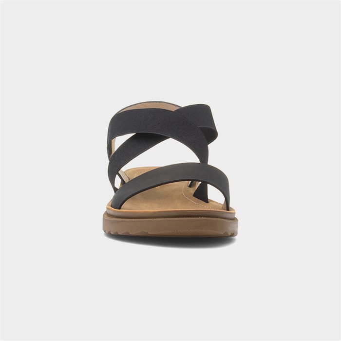 Marlene Womens Black Wide Fit Sandal