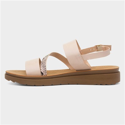 Eden Womens Blush Wider Fit Sandal