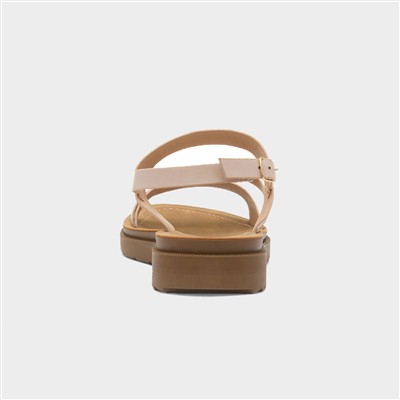 Eden Womens Blush Wider Fit Sandal